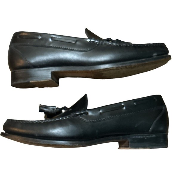 Allen‎ Edmonds Coventry Black Tassel Loafers Coventry 10 B EUC main image 7